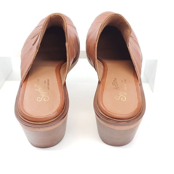 Seychelles Masterpiece Mule Slip On Stacked Heel NWOB US 8 - Picture 6 of 10
